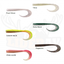 LB Sandeel Curltail 10 cm 5 Adet Suni Yem