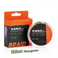 Kanji 8X 150MT Moss Green Pe Line